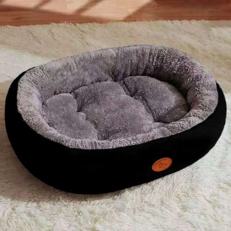 New oval pet bed for dogs, summer cooling bed, dog bed for medium and large dogs, warm winter cat bed