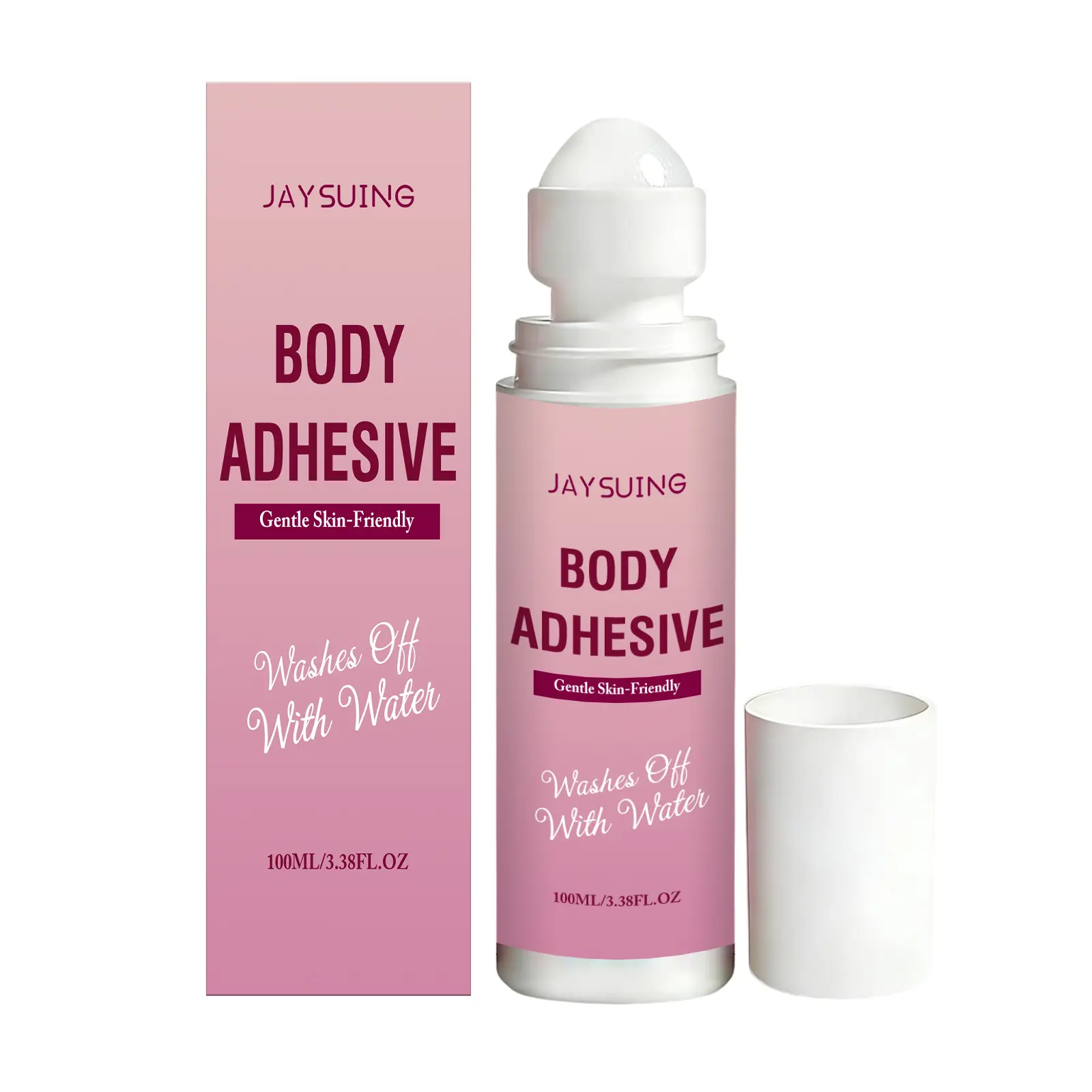 JAYSUING Ball-Shaped Body Glue. Gentle Body Adhesive That Adheres Firmly To Clothing, With A Soft Touch And Easy Application.