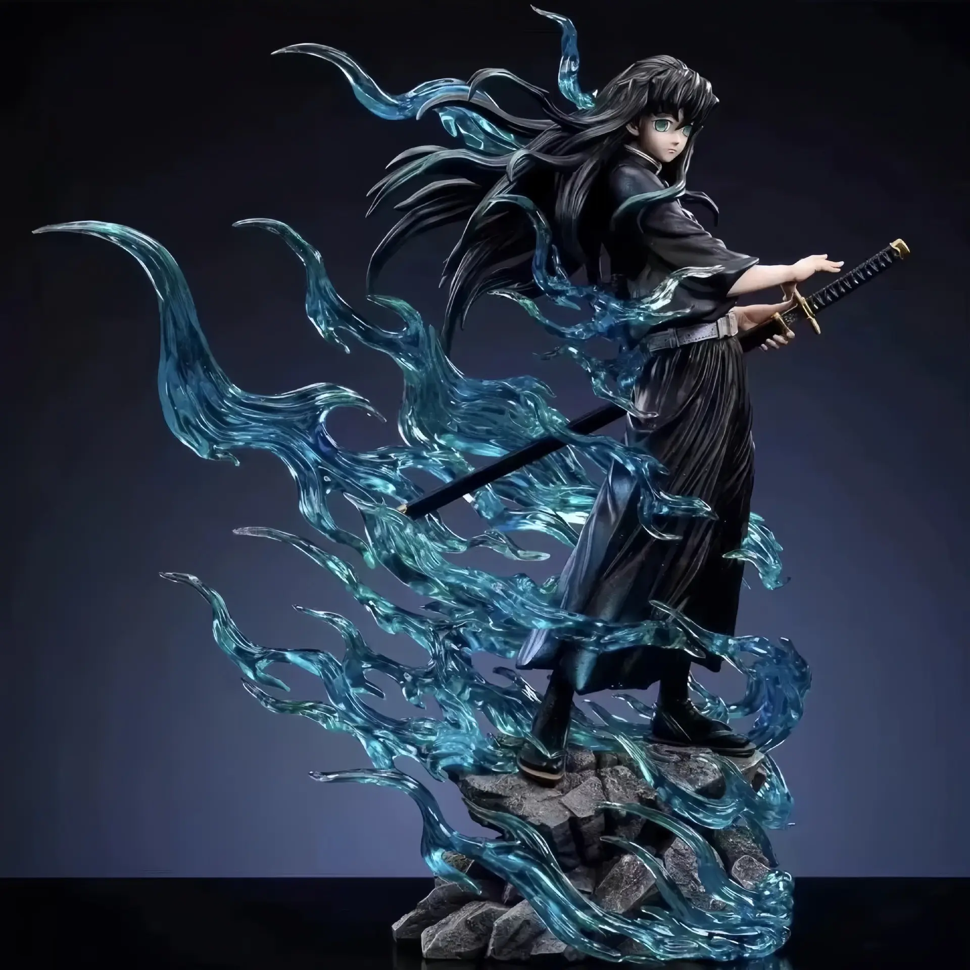 Shikimori Ubuyashiki Gk Figure, Demon Slayer Series Collectible Model, Desktop Gift, Anime Figurine, PVC Collectibles, Trendy Decorative Item