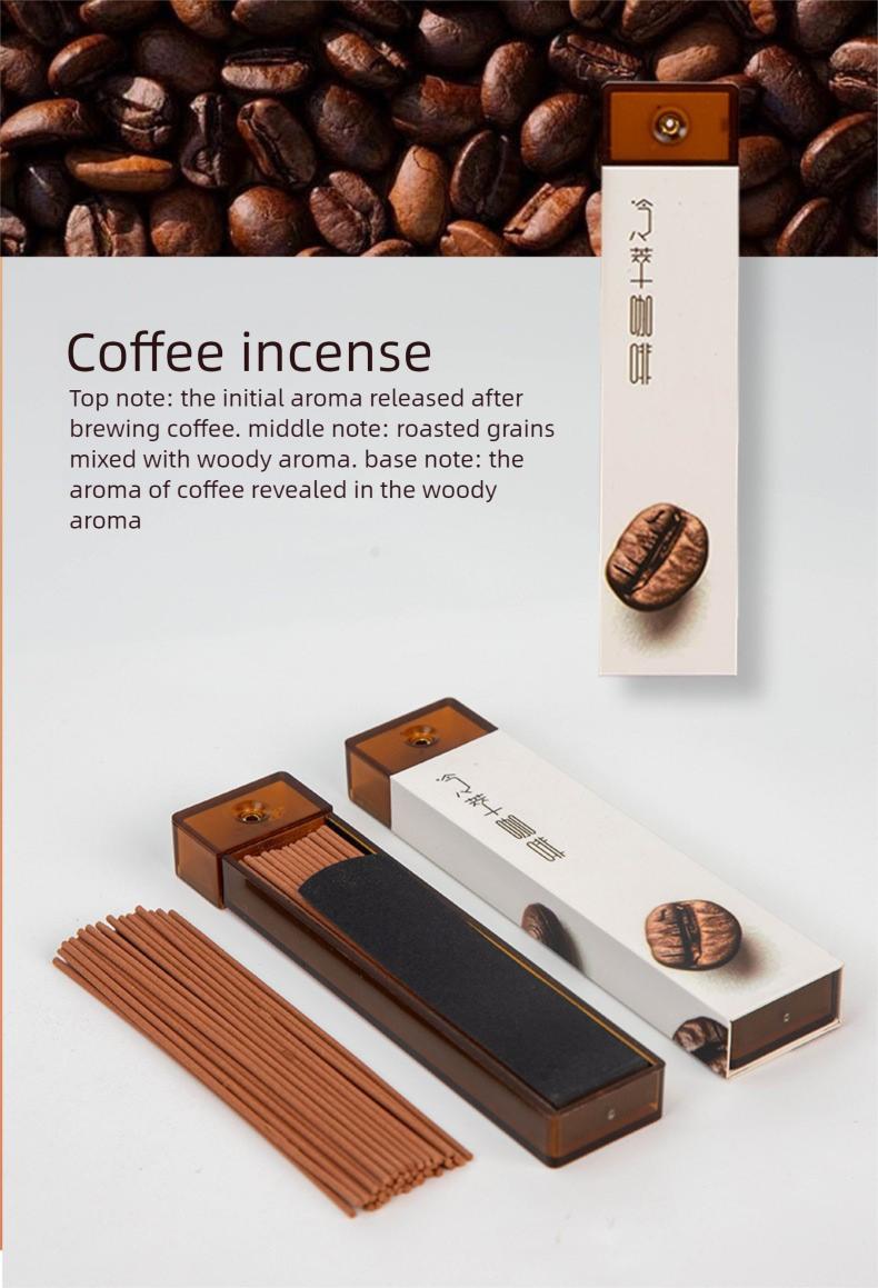 Portable Pocket Coffee Incense Sticks with Built-in Fragrance Jack for Home Business Travel Cafes Offices Compact Adorable Design【where can i buy this product tiktok shop】 aromatherapy