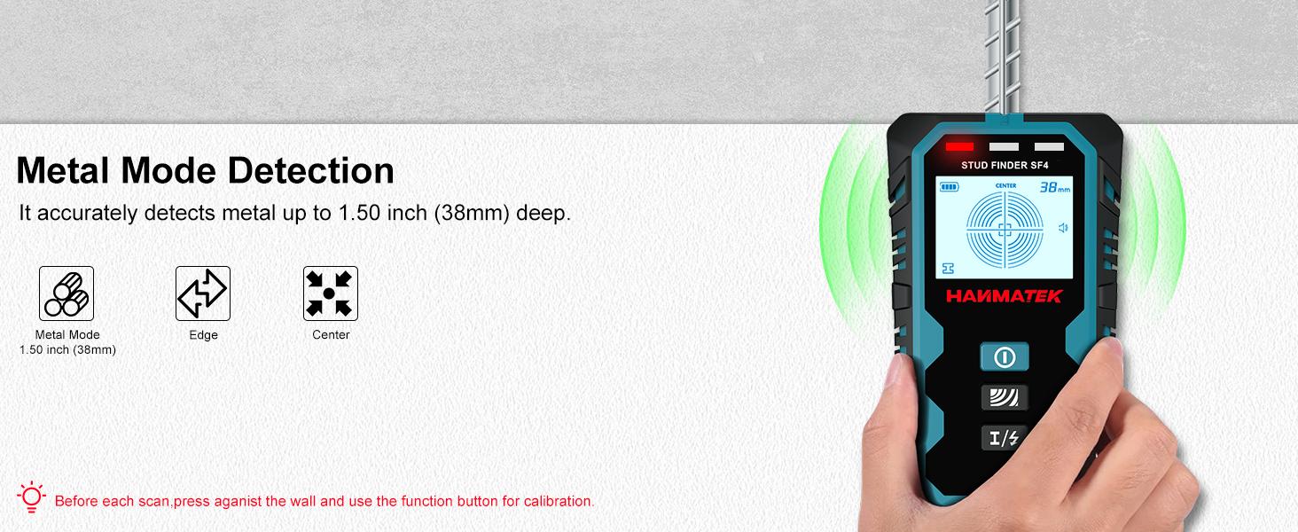 Stud Wall Scanner,5 in 1 Multifunction Stud Locator with Sensor Audio Alarm HD LCD Display, Stud Tool for The Center Edge of, Studs, Plaster,AC Wire,Pipe Stud Wall Scanner,5 in 1 Multifunction Stud Locator with Sensor Audio Alarm HD LCD Display, Stud Tool for The Center Edge of, Studs, Plaster,AC Wire,Pipe
