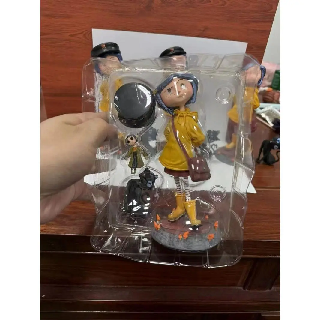 Coraline Black Cat Collectible Action Figure Pvc Statue Desktop Ornament Home Decor Animation Collectors Ideal Exquisite Gift Popular toys 2026 Hot selling toys