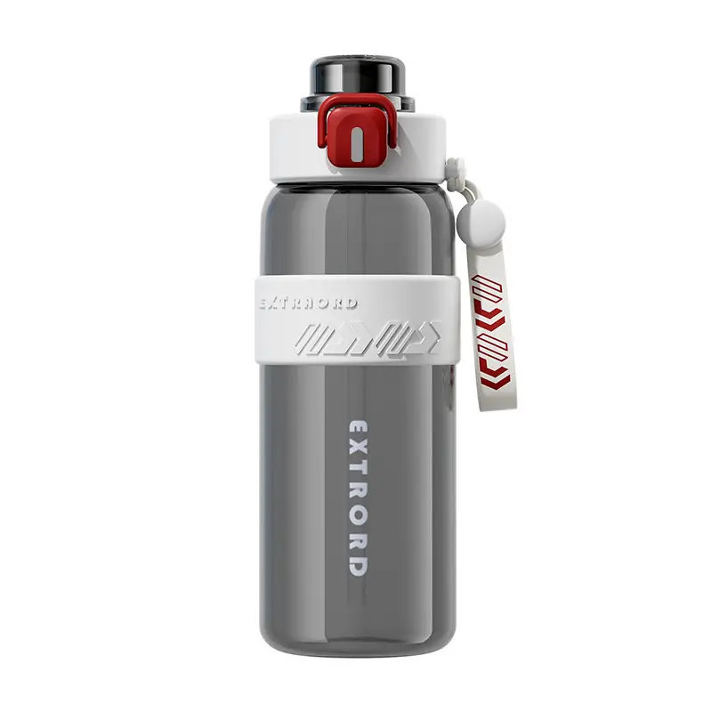Sports water cup Large capacity double drink high temperature resistant straw cup Boys and girls high value cup Anti-drop portable kettle