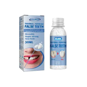1PCS Resin Dental Restoration Kit, Boil-Mix Moldable Dentures, Temporary Tooth Replacement, Includes Tools & Fillers, Instant Smile Solution, Halloween Party Makeup