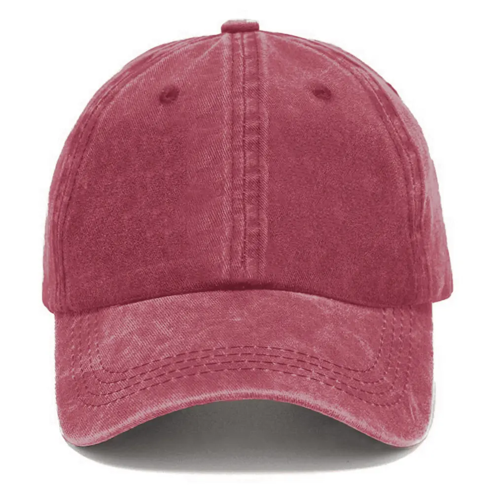Vintage Washed Baseball Cap for Men Women, Distressed Cotton Dad Hat Adjustable Snapback, Retro Casual Streetwear Hat, Unisex Outdoor Everyday Cap