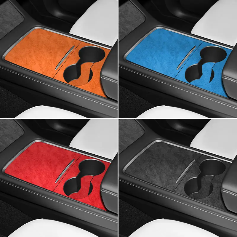 For Tesla Model 3 (2019-2023) & Tesla Model Y (2019-2024).Decorative sticker for center control panel compatible    it is made of high-quality material, stylish and scratch-resistant, with decorative and protective functions, easy to install.
