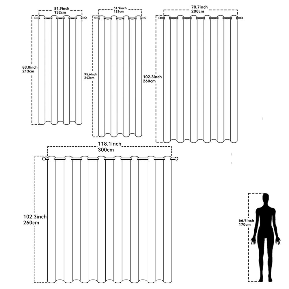 Vintage Floral Embroidered Curtain, 1 Count Retro Decorative Drapes, Suitable for Living Room or Bedroom Windows, Home Decoration Curtain