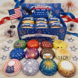 Independence Day Squishy Gift Box, Eagle and Freedom Themes, Limited Edition, 250th Anniversary, Unisex, Random Blind Boxes