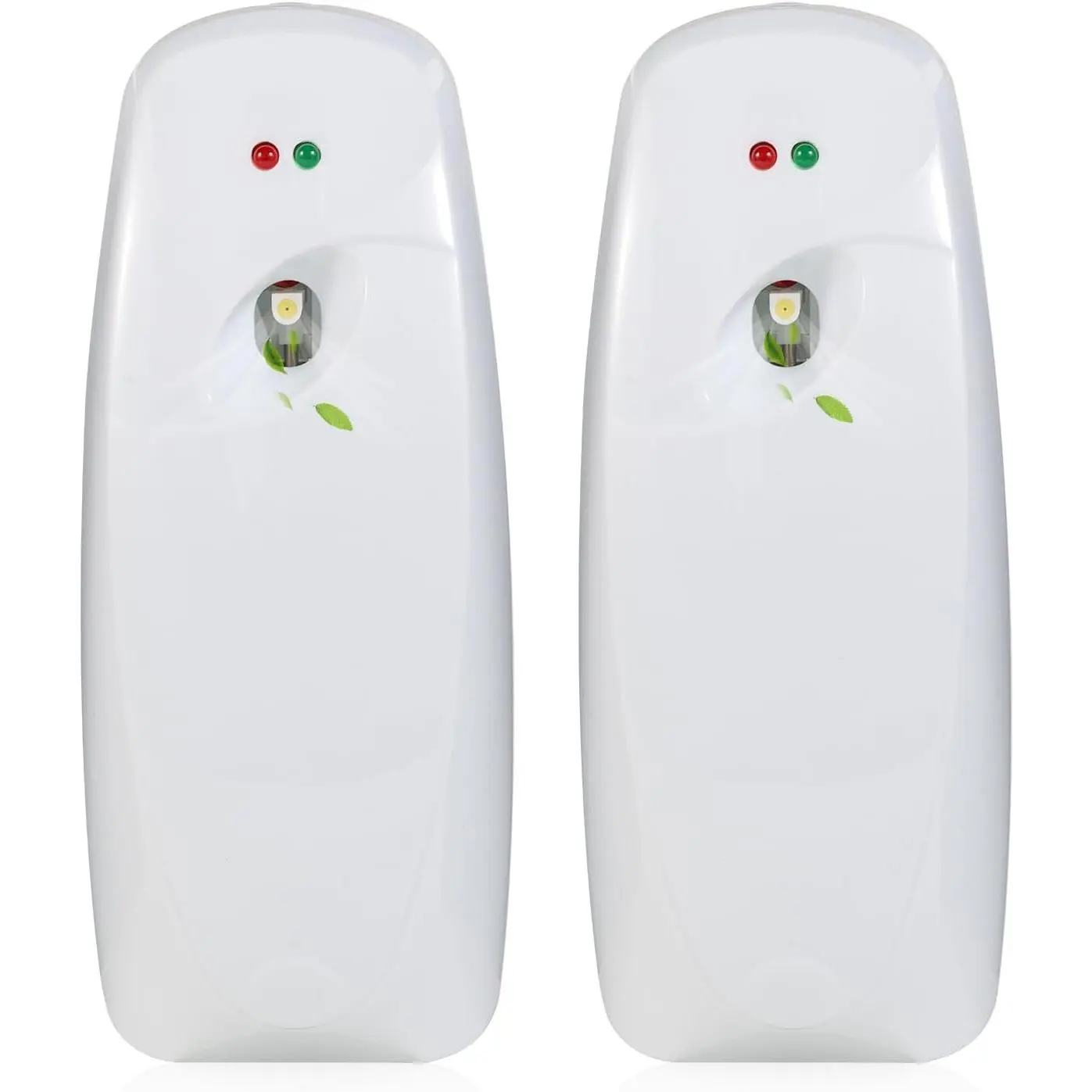 2PCS Automatic Air Freshener Spray Dispenser - Commercial and Home Use - Multiple Time Scent/Mist Release Settings for Room/Restroom Sprayer,Air Freshener not Included,White