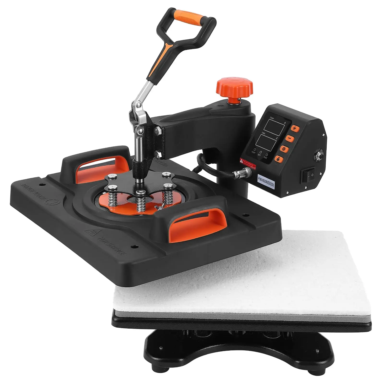 GARVEE6 in 1 Heat Press Machine 12x15 inch 360° Swing Multifunction Sublimation Heat Press for T Shirts Mugs Hat Plate Cap