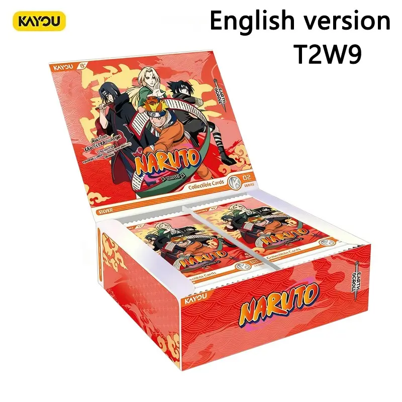 Official Kayou Naruto Card Game Chapter 9, SEA, English & Chinese Versions, High-Quality Collectible Toy Cards, Ideal Birthday Gift #GLOBAL PICKS