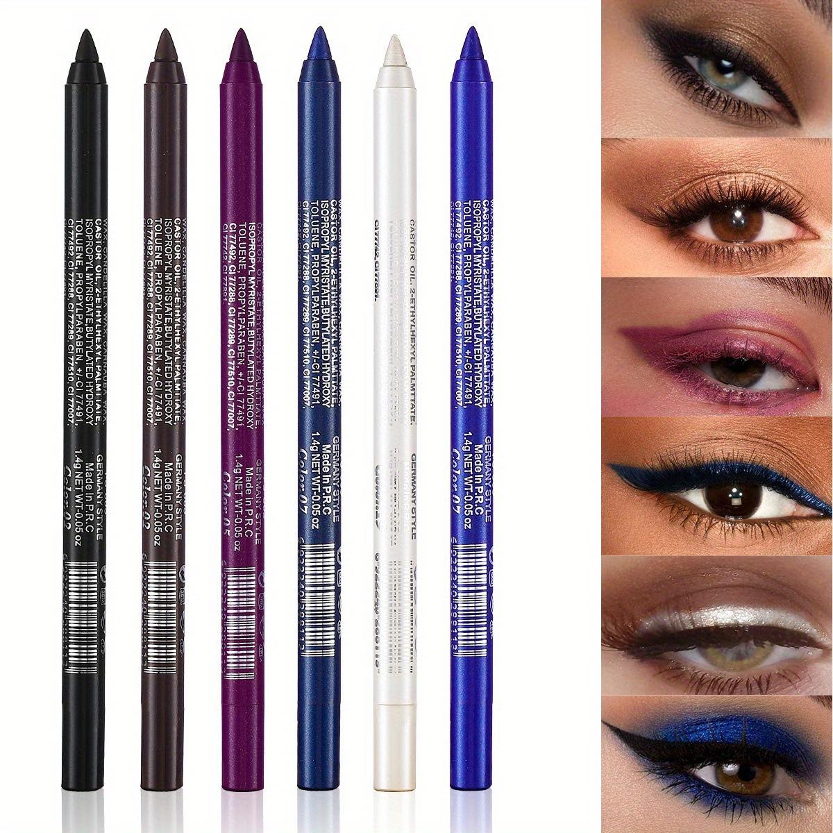 Multifunctional Eyeshadow Pen Single Color Eyeliner Pen Pearl Glitter Eyeliner Gel Pen Eye Makeup Pen