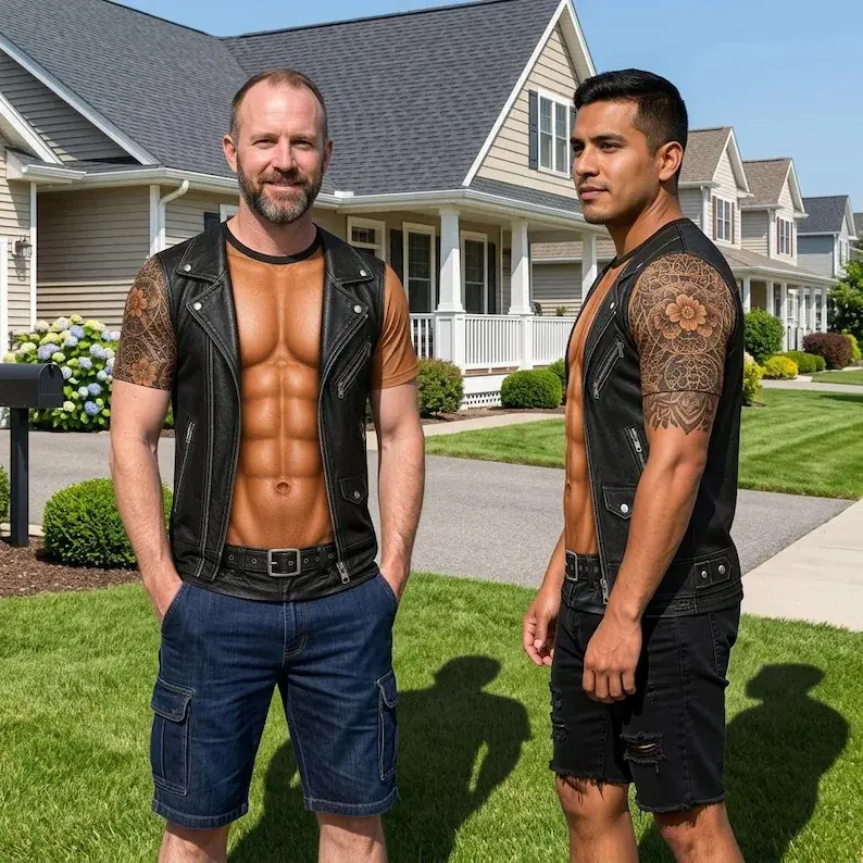 Six Pack ABS with Biker Vest T-Shirt, Funny 3D Motorcycle Vest Illusion Shirt, Beach Vacation Gift for Men # TikTokMadeMeBuyIt # CoupleMatchingTees # 3DPrintShirt # BeachGagGift # FunnyNoveltyTops