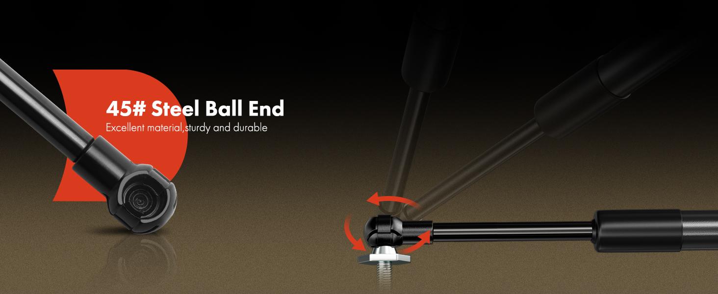 THE WELL KEPT Tailgate Assist Shock Strut Replacement for Dodge Trucks Ram 1500 Ram 2500 Ram 3500 2002-2009