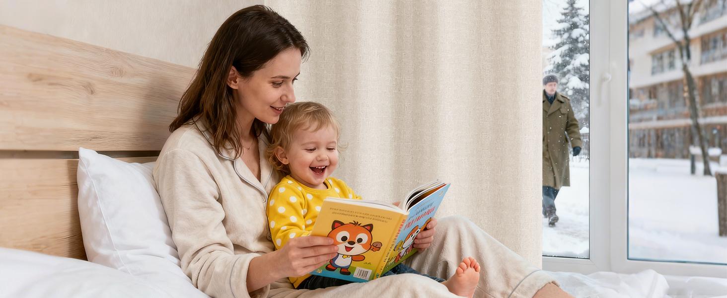 100% Blackout Curtains for Bedroom, Black Out Curtains 96 Inch Long, Room Darkening Curtains for Living Room, Long Grommets Drapes, Thermal Curtains(2 Panels, Beige) 100% Blackout Curtains for Bedroom, Black Out Curtains 96 Inch Long, Room Darkening Curtains for Living Room, Long Grommets Drapes, Thermal Curtains(2 Panels, Beige)