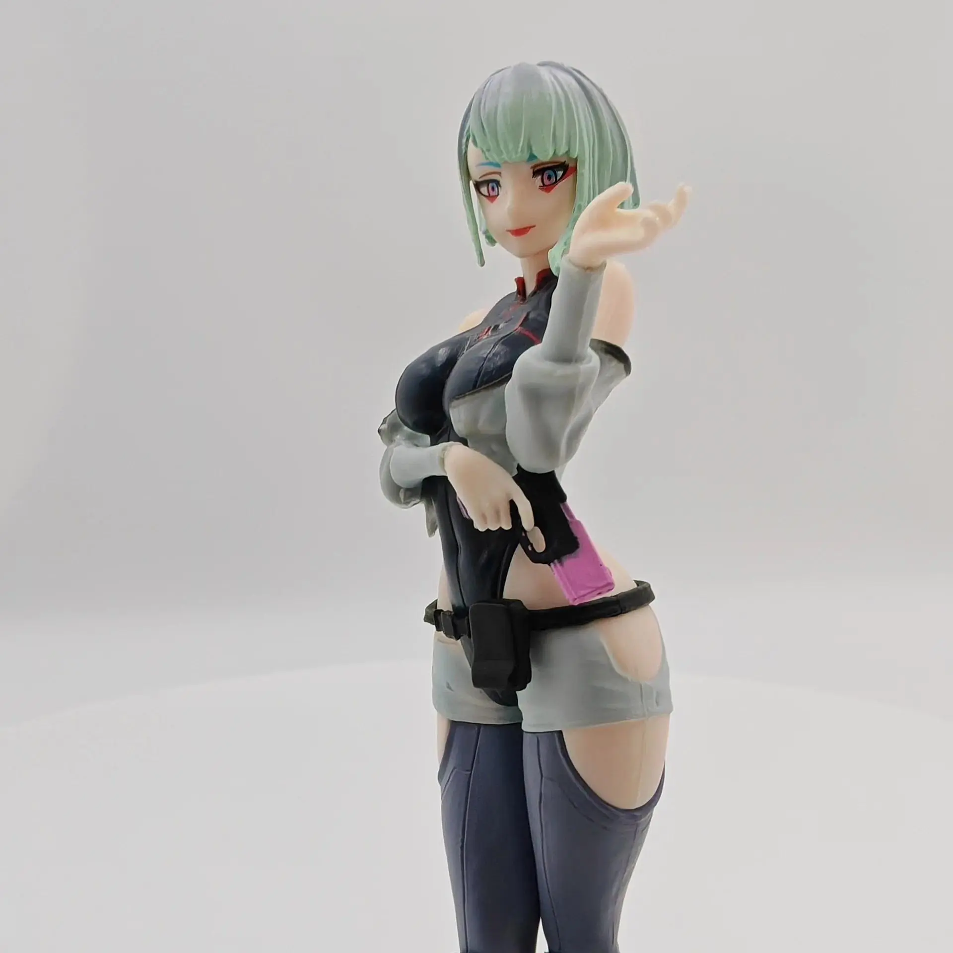 New Game Anime KO Cyberpunk Edgerunners Runner Lucy Figure Model Statue Collectible Gift for Fans