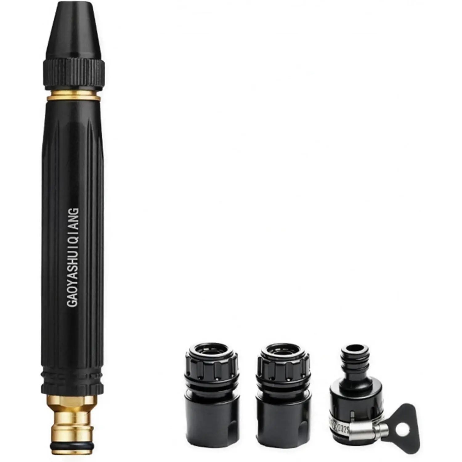 2026 High-Pressure Metal Water Gun Hose Nozzle - Adjustable Modes Leak-Proof Seal Multifunctional Sprayer for Cars, Home Users (Car Washing, Garden Irrigation)