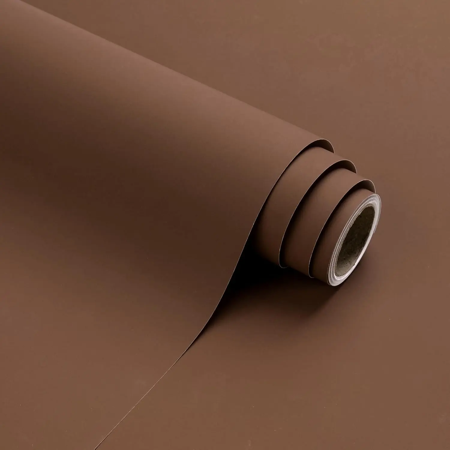 Brown Wrapping Paper Roll - Mini Roll - 17 Inch x 33  - Solid Color  Wrapping Paper  for Birthday, Wedding,  Shower, Christmas