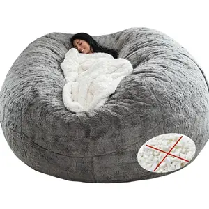 Foldable Sofa Bed Cover for Bedroom, Bean Bag Sofa Cover Without Padding, Easy to Clean, Durable Cover, Suitable for Large Sofa Beds, 1 Piece Set