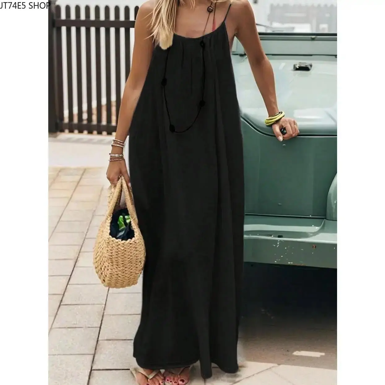 2026 New Women’s Backless Spaghetti Strap Plaid Sports Dress, Breathable Loose‑Fit Soft Loungewear Slip Dress, Lightweight Comfy Sleepwear for Daily Home Wear, Available in Plus Size