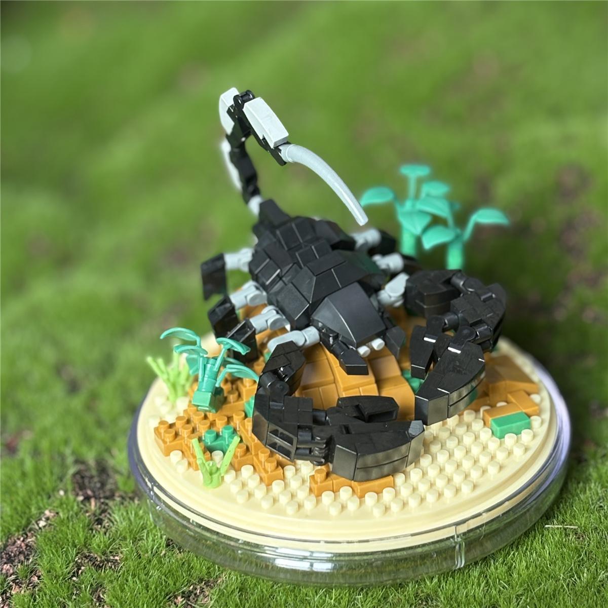 Capybara Building Block Toy Assembly Set, 3D Model Construction Decoration, Holiday Birthday Gift, Unisex Playset