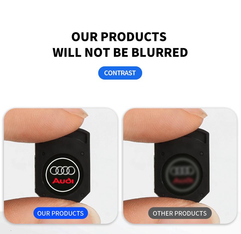 Car Led Courtesy Door Logo Projector Customize Lamp For Audi