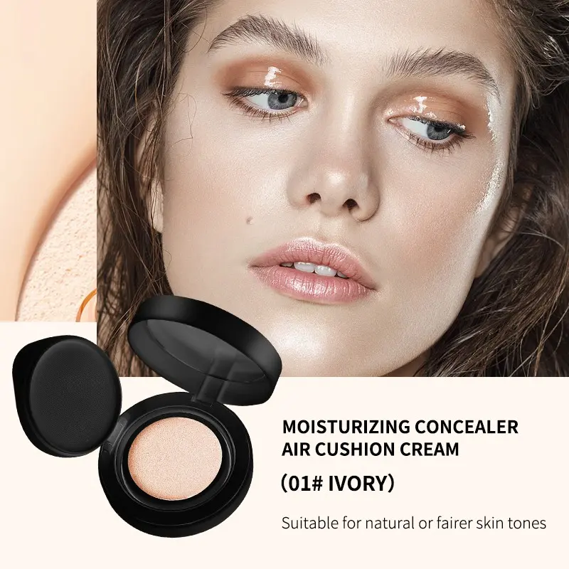 Multifunctional Concealer Cushion Bb Cream, Moisturizing and Hydrating, Brightening Skin Tone, Long-Lasting Natural Makeup Foundation