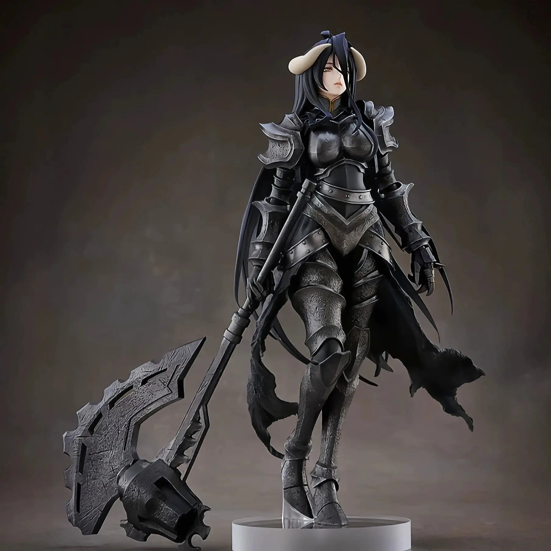 Overlord Yaribed Armor Figure 24cm, Holy Kingdom Battle Axe, Anime Character Statue Desktop Collectible Model, Perfect Gift for Fans