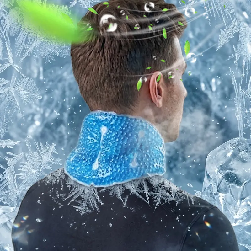 New summer cold and hot compress, multi part ice pack protector for neck and calf, a household staple. Ice compress is cool and suitable for summer heat dissipation Cooling Pads