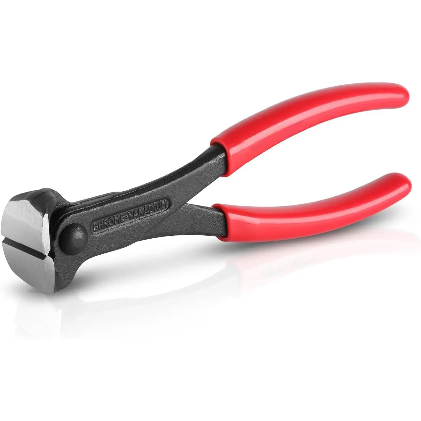 7-Inch Steel End Pliers with Non-Slip Handle, End Nippers Puller Tool for Pulling Nails and Wires