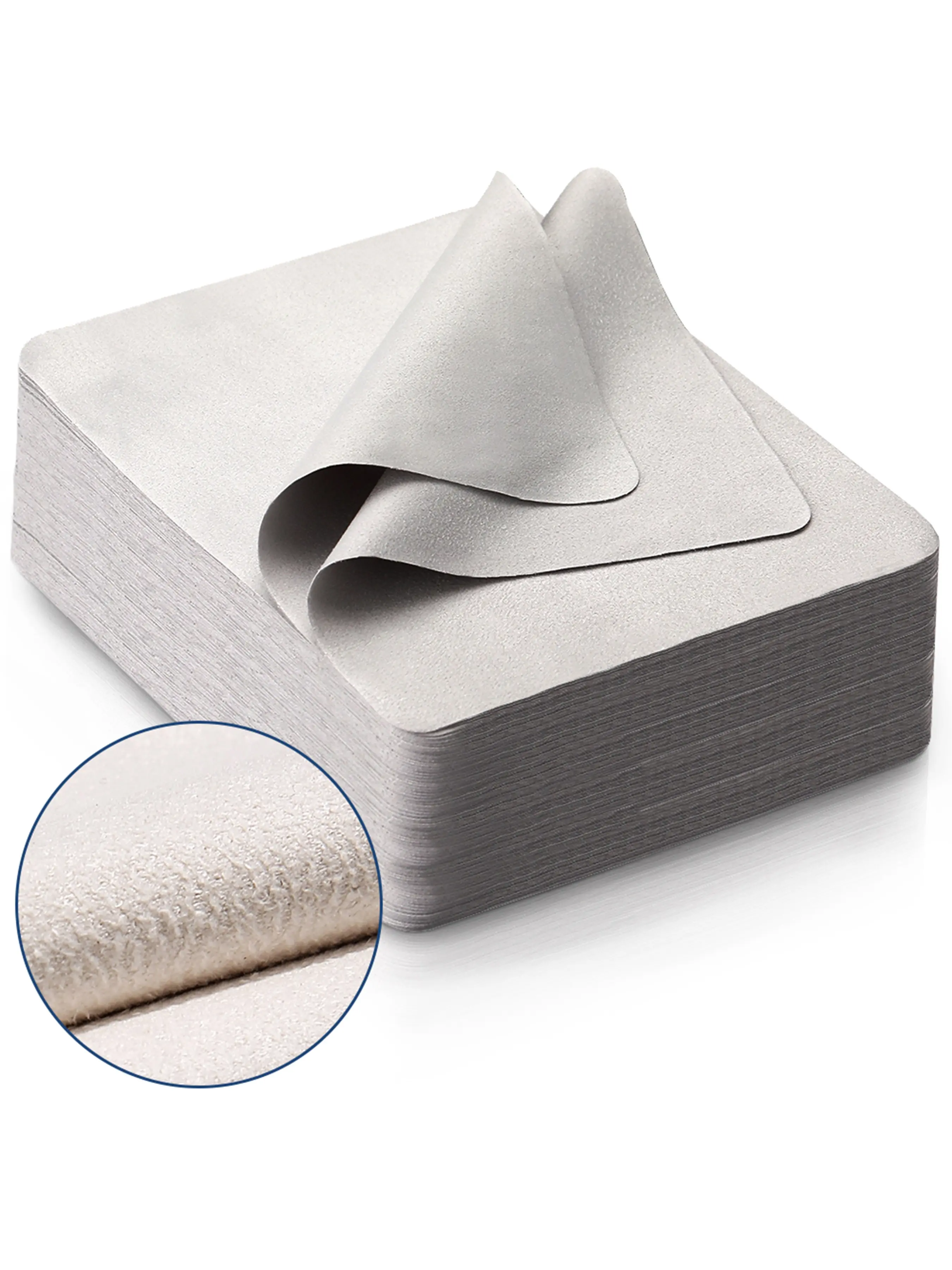 100 PCS High-Quality Professional Cleaning Cloth, Ultra-Fine Fiber Microfiber, Lens Wipes, Phone Screen Cleaners, Premium Accessories