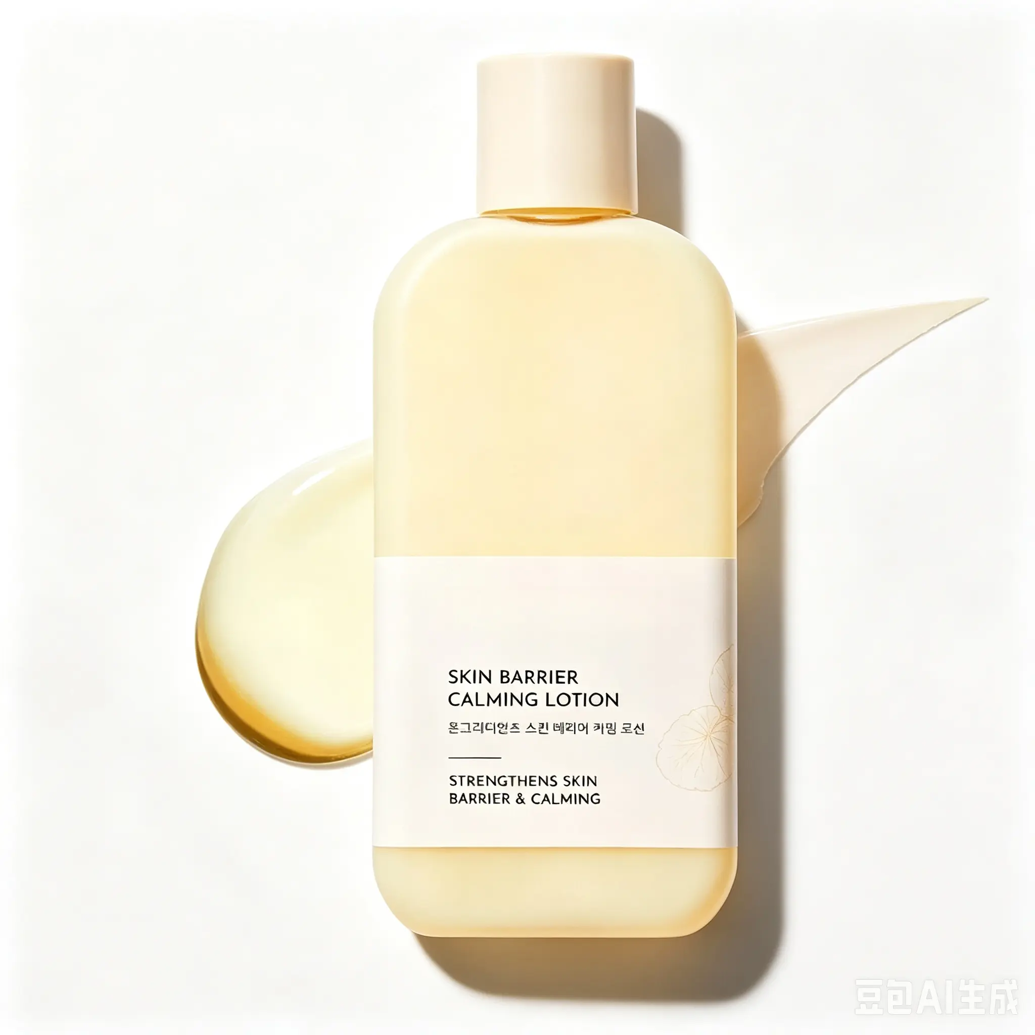 Skin Barrier Calming Lotion 220ml / 7.43 fl.oz -  Hydrating Lotion for Smooth Makeup Prep & Glowy Skin, GHK-Cu, CiCA + TECA, Peptide, Collagen, Non-Comedogenic Facial Daily Moisturizer, Korean Skincare, Daily Moisturizing