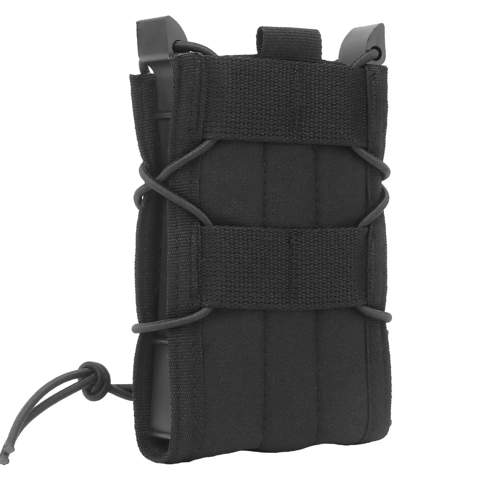 Tactical MOLLE Magazine Pouch 5.56mm 7.62mm Double Stack Open Top Mag Pouch Holster Mag Carrier Hunting Equipment Holder