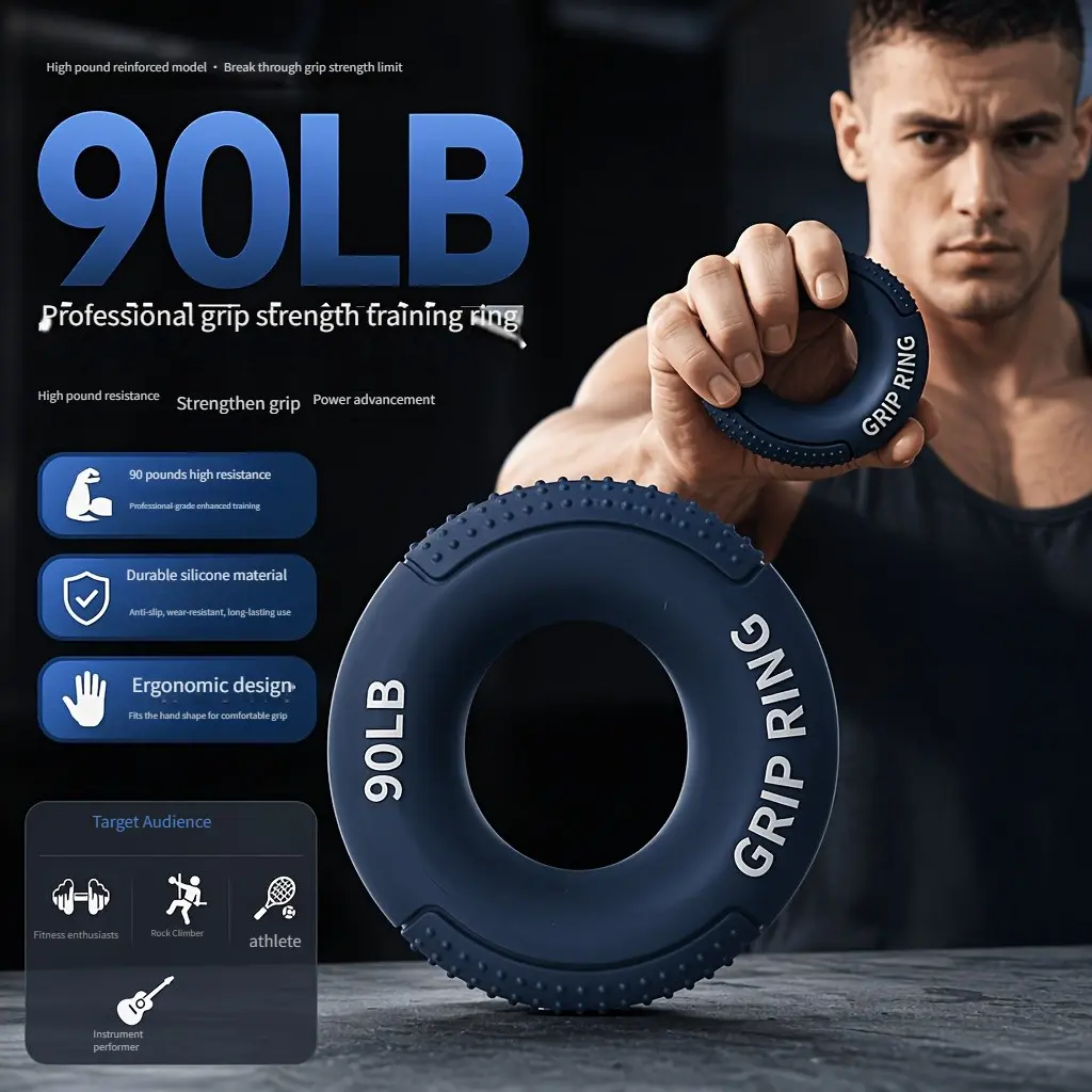 Flat Convex Grip Strengthener, Grip Trainer, Street Fitness Equipment, Home Workout Gear, Family Gym, Boxing Gloves, Birthday Gift, Father's Day
