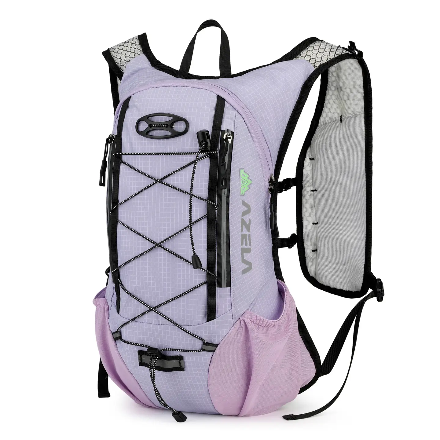 Azela 20L Hiking Camping Backpack, Waterproof Lightweight Nylon, Breathable Mesh, Back Support Design, Ideal for Trekking, Climbing, Outdoor Travel