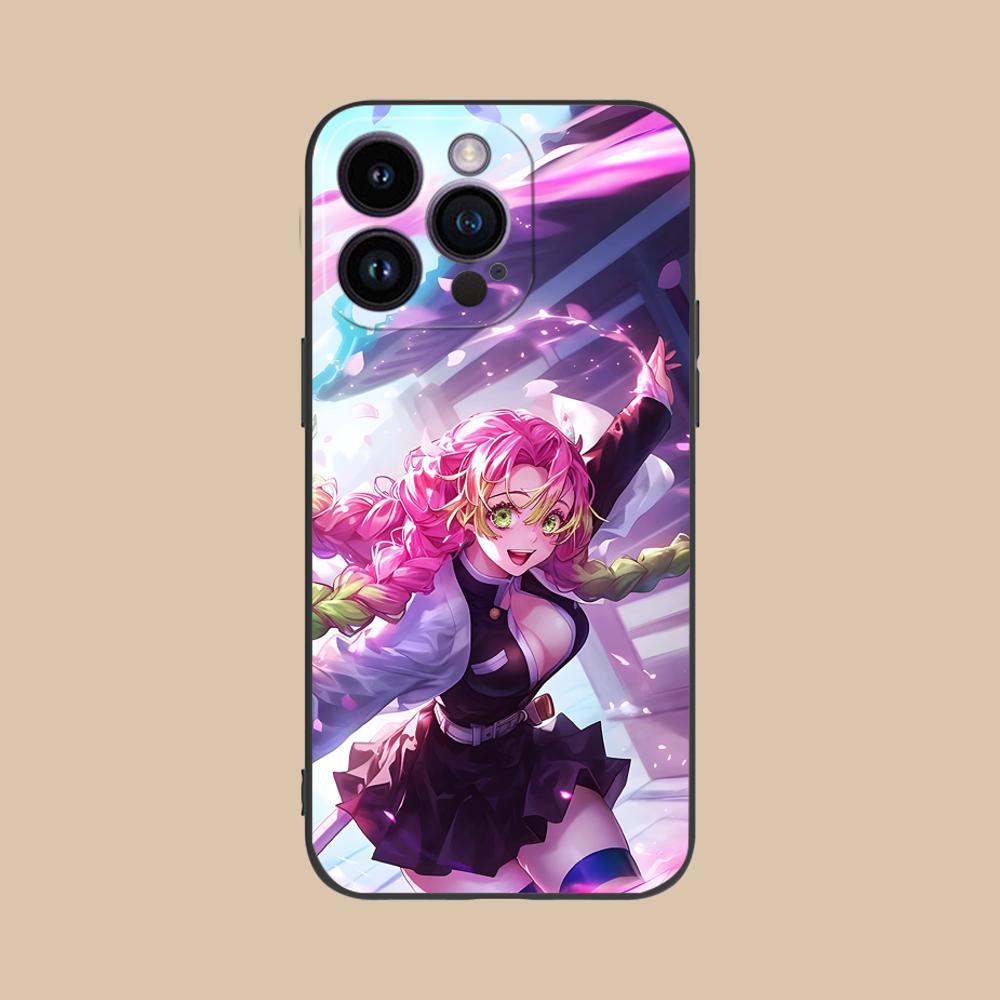 Blade Extinction Mitsuri Anime Phone Case for iPhone 17 16 15 14 13 12 11 X XR XS 8 7 Air Pro Max Plus Mini Colorful Cover Cover