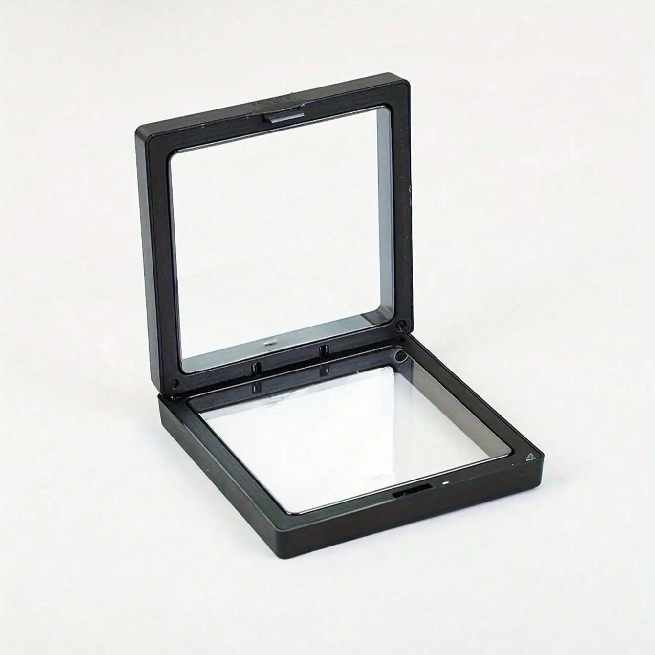 10-Pack Transparent Film Jewelry Storage Box, Dust-Proof Antioxidant, Portable Earring Necklace Gift Box, Pe Material