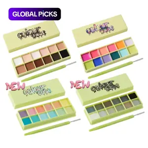 Colour Cases Cosmetic Paint Palette and Spatula Brush, Highly Pigmented Palette by Made by Mitchell, Professional Makeup Tool and Gift Set#TOP PICKS