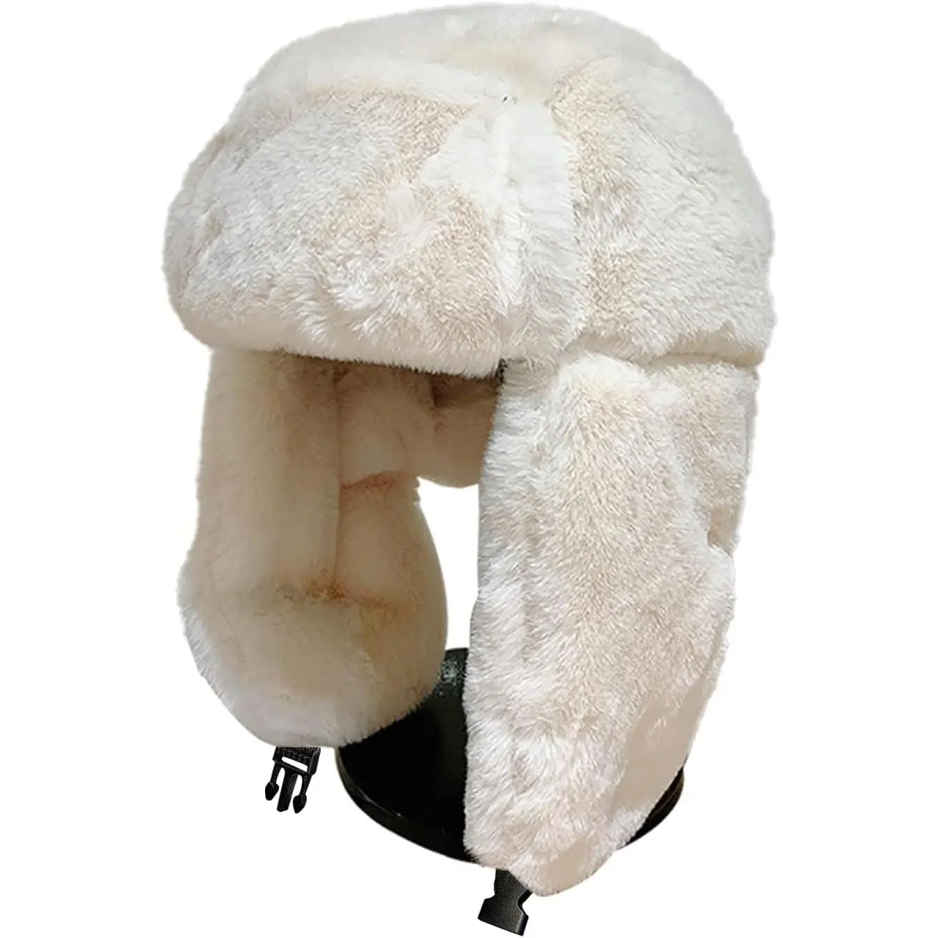 Winter Ushanka Russian Trapper Hats with Ear Flaps,Warm Full Hood Earflap Hat for Men and Women Windproof Fluffy Hats