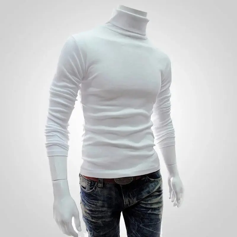 Casual Slim Turtleneck