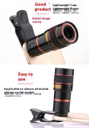 Telephoto Phone lens Camera Universal Zoom Iens Highdefinition Focusing Effect Photography Large light Transmission High Colour Telephoto Phone lens Camera Universal Zoom Iens Highdefinition Focusing Effect Photography Large light Transmission High Colour