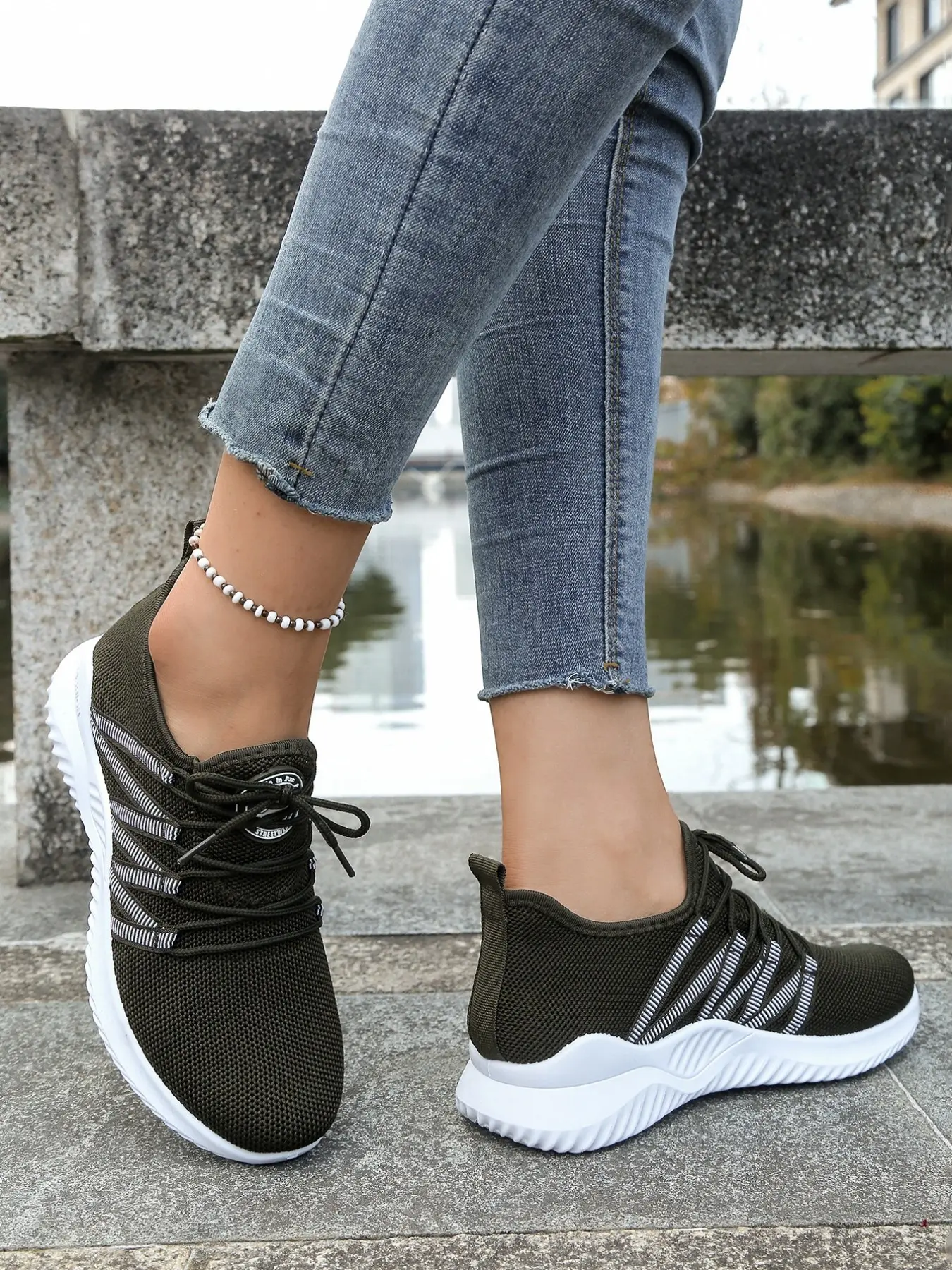Women's Walking Sports Shoes, Anti-Slip Running Shoes, Lightweight Breathable Fitness Training Sneakers, Casual Comfort for Daily Wear, Workout Sneakers