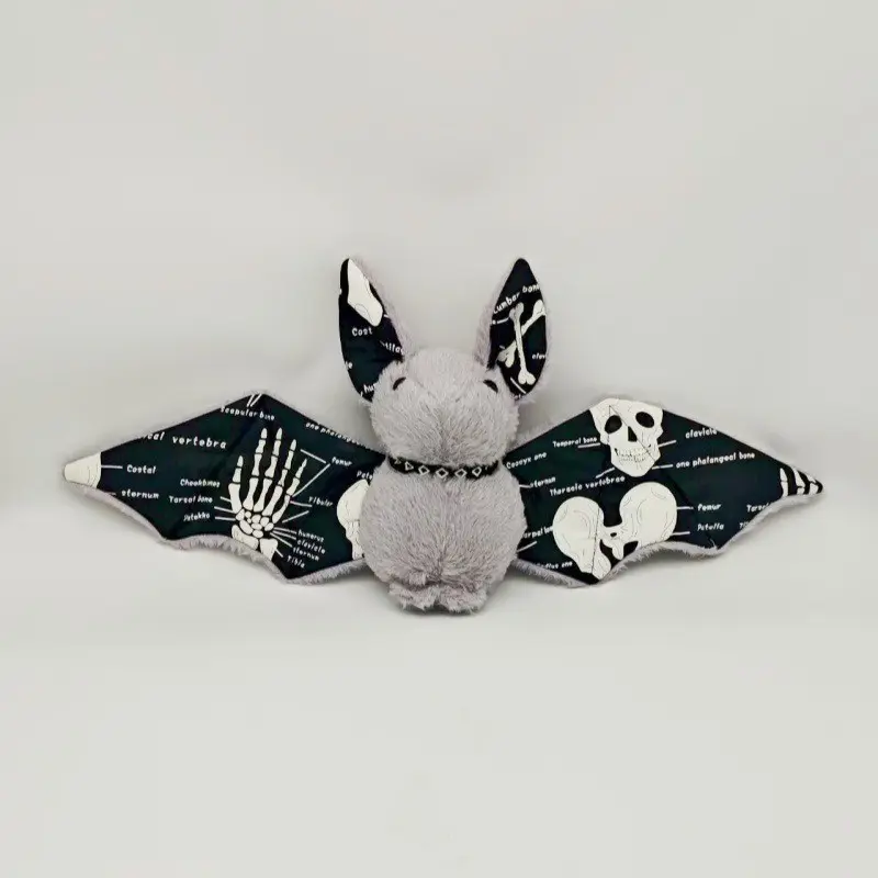 New Halloween Glow-In-The-Dark Bat Plush Toy Doll, Soft and Cozy Bat-Shaped Stuffed Animal, Perfect for Kids' Gifts and Decorations