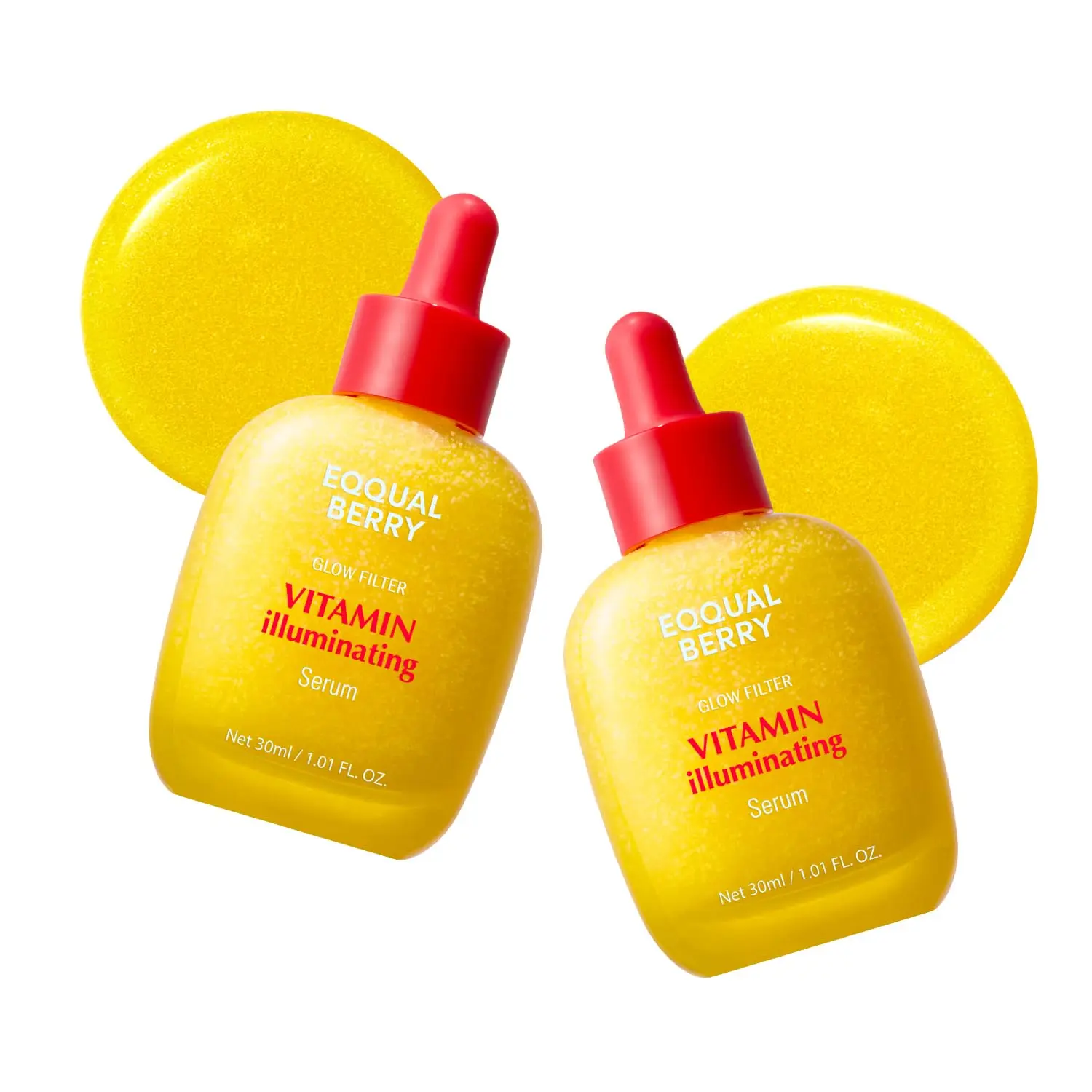 Vitamin Illuminating Serum Double Pack |   Niacinamide 4% & |   Brightening Vitamin C Serum for Glow & Hyaluronic Acid |   Dark Spot & Uneven Tone Care |   Korean Skincare, 1.01 oz (Pack of 2) home tox trio