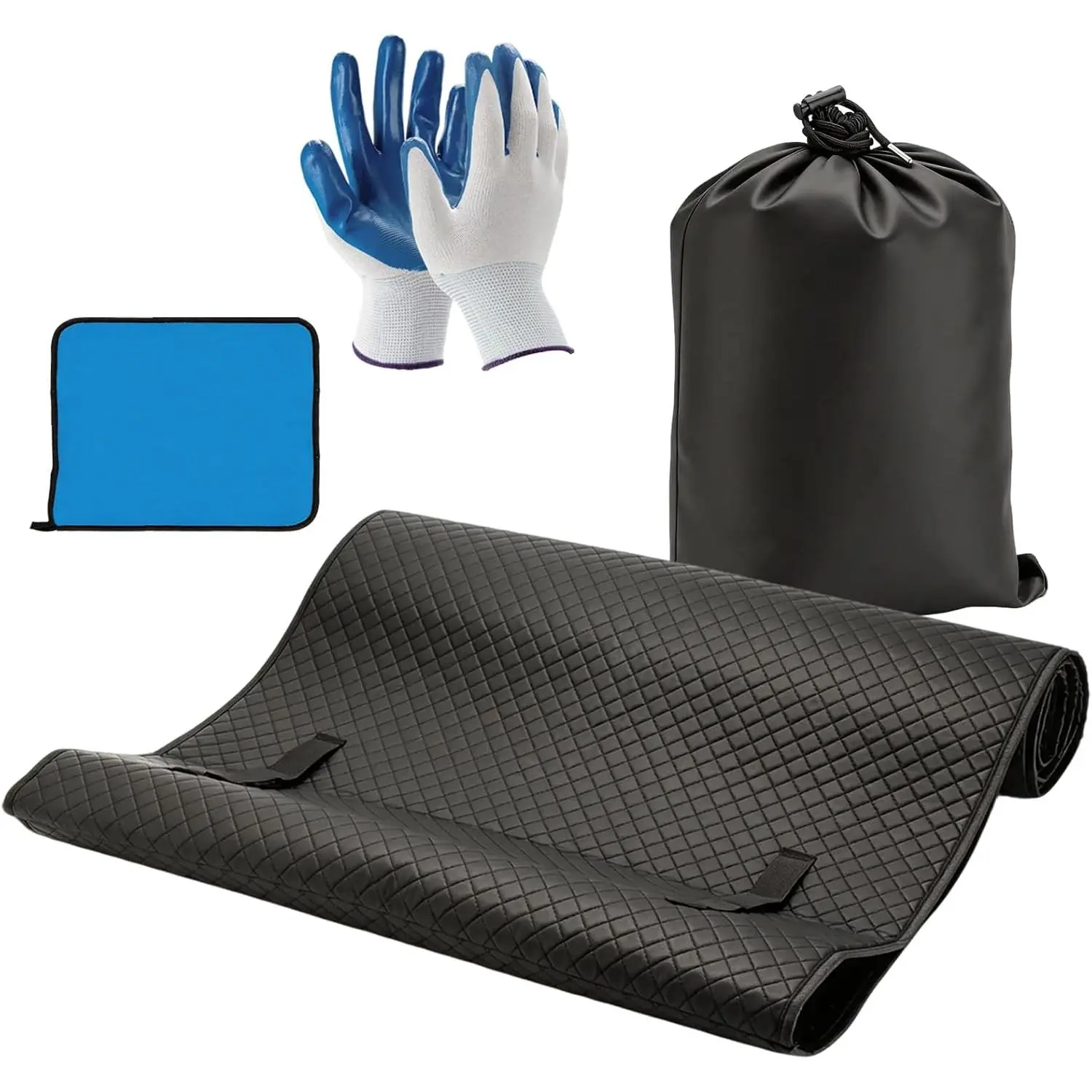 Rolling Creeper Mat, 58”×28” Portable Under  Repair Pad with Storage Bag | Mechanics Mat for Low Clearance, Special Roads, Long-Distance , Mechanics Pad