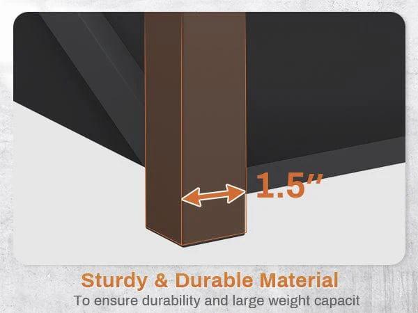 31.5 Inches Lift Top Coffee Table with Hidden Storage Black