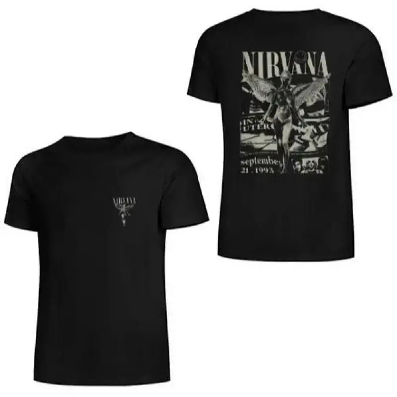 Vintage Retro Nirvana Band Hoodie Music Graphic Pullover Rock Band Hoodie Retro Music Hoodie for Music Lovers Casual Comfort Cotton Fit Unisex Men's and Women's Streetwear Sweatshirts Tops Long Sleeve Pocket T-shirts sweatshirts hooded sweatshirts