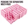 10/50/100PCS Pedice Sponge Toe Separators Non-Slip Foot Spa/Pedicure Spacers, Prevent Toe Sticking, Soft Comfort & Hygienic Easy Clean Ideal for Professional Nail Salon Care, Nail Tech Supplies & Home Pedicure