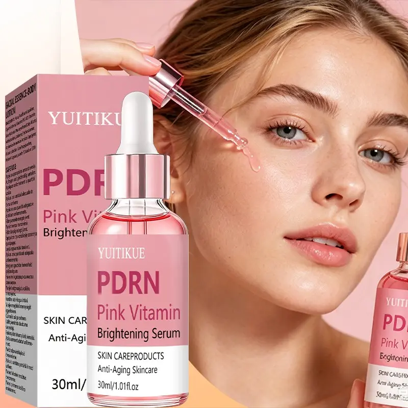 Yuitikue Pdrn Vitamin Brightening Essence, Niacinamide Hyaluronic Acid B12, Deep Moisture, Improves Dark Skin Tone