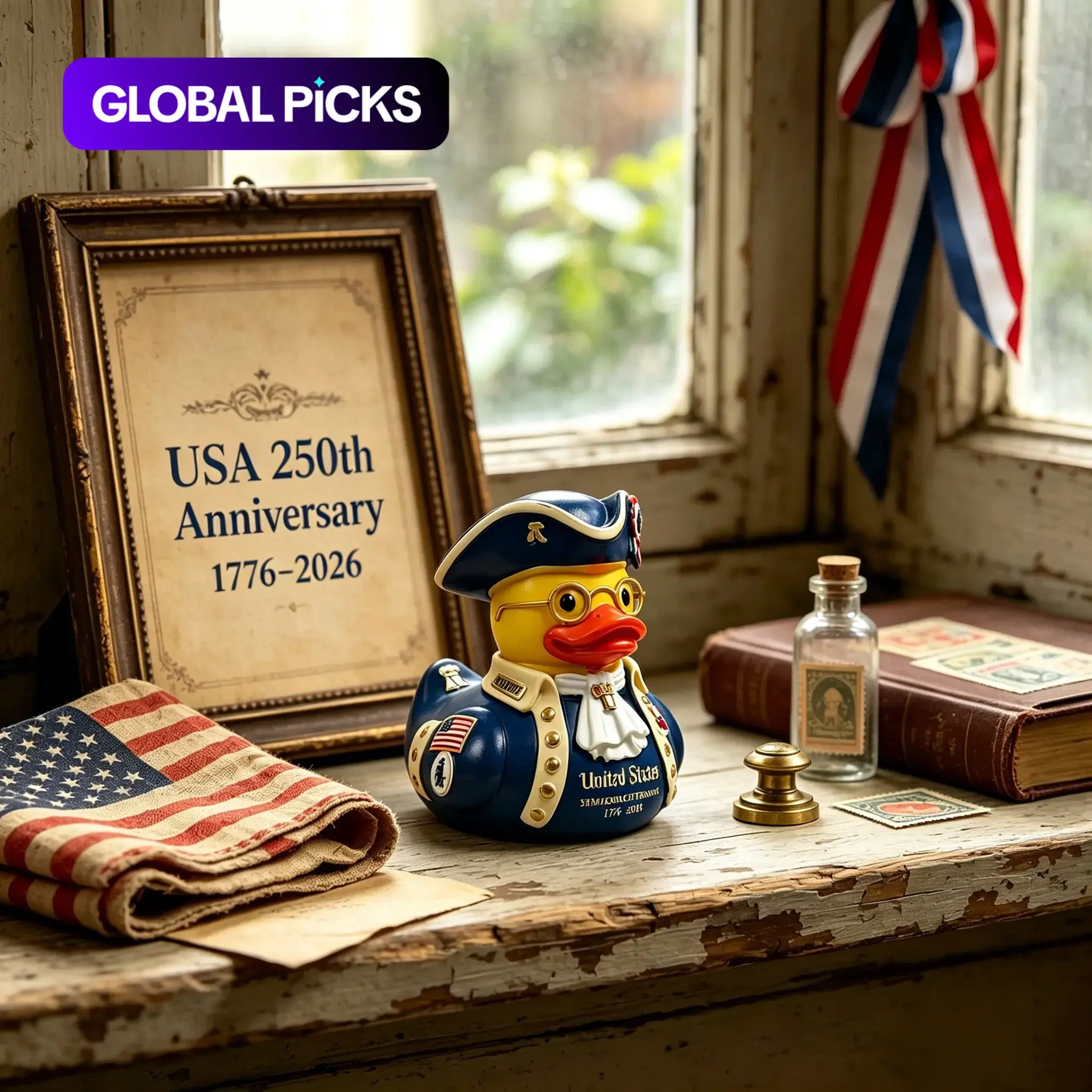 250th Anniversary Liberty Eagle Resin Sculpture, Collectible Decor Figurine for Office, Historical Gift for History Lovers, Birthday Celebration Ornament, Home Decor Statue #GLOBAL PICKS